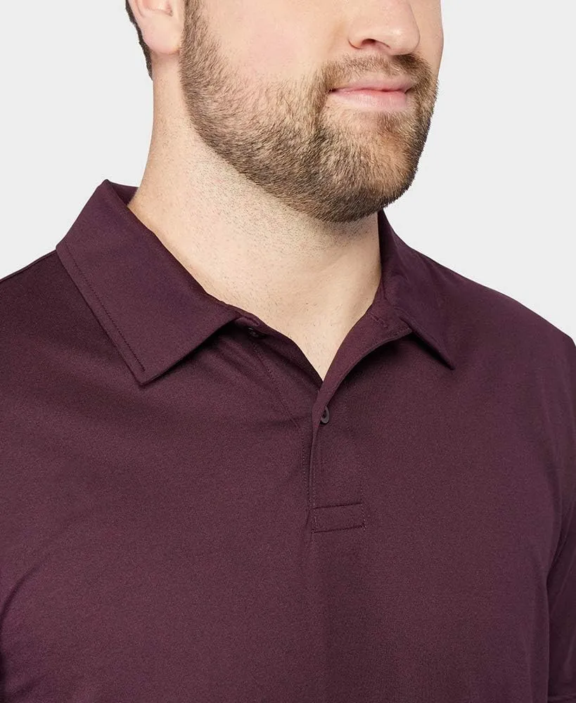 32 Degrees Men's Cool Classic Polo| Slim Fit | Moisture Wicking | 4-Way Stretch |Golf | Tennis