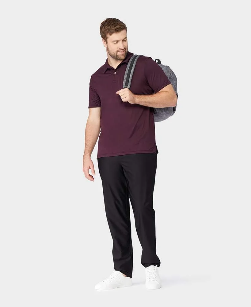 32 Degrees Men's Cool Classic Polo| Slim Fit | Moisture Wicking | 4-Way Stretch |Golf | Tennis