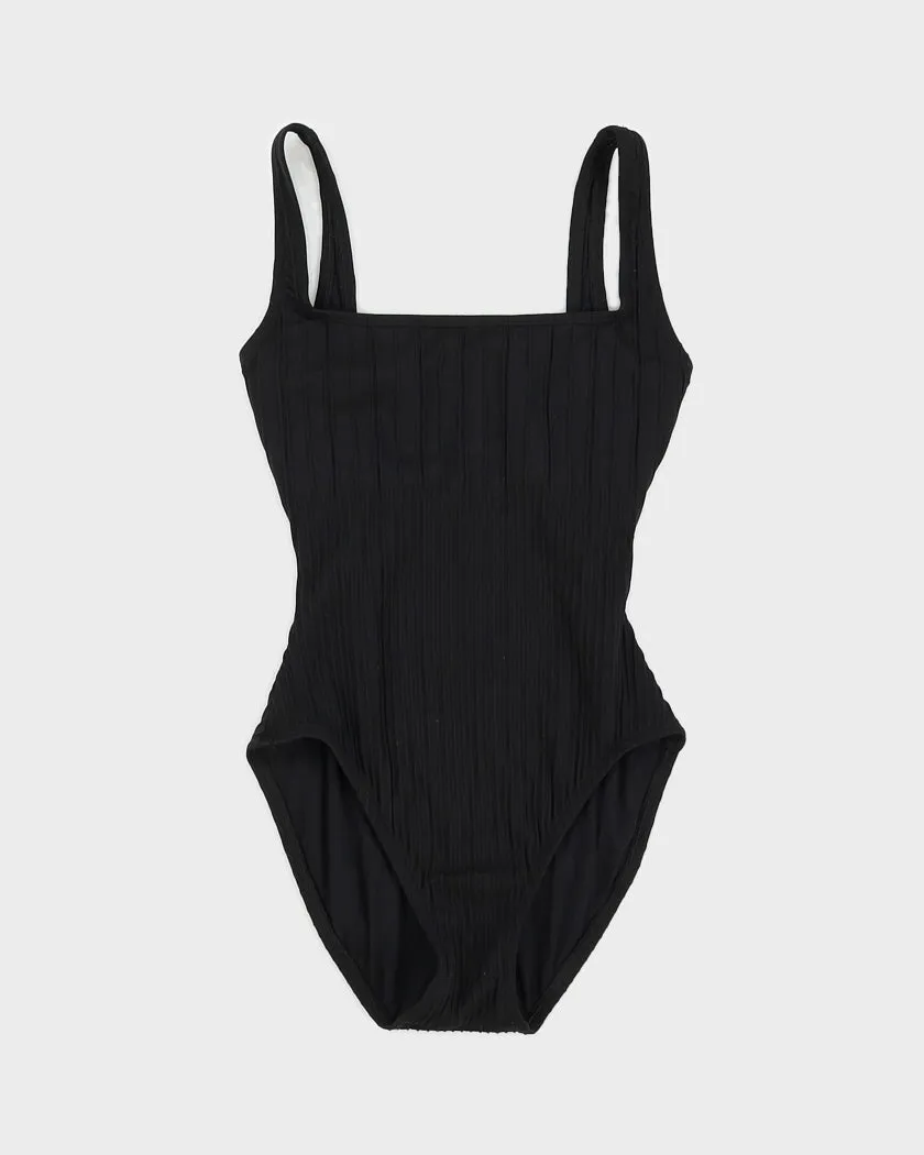 80s Anne Cole Black Swimsuit - S