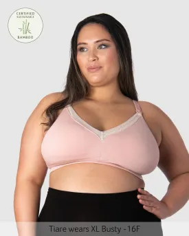 Caress Bamboo Nursing Bra - Lotus Busty