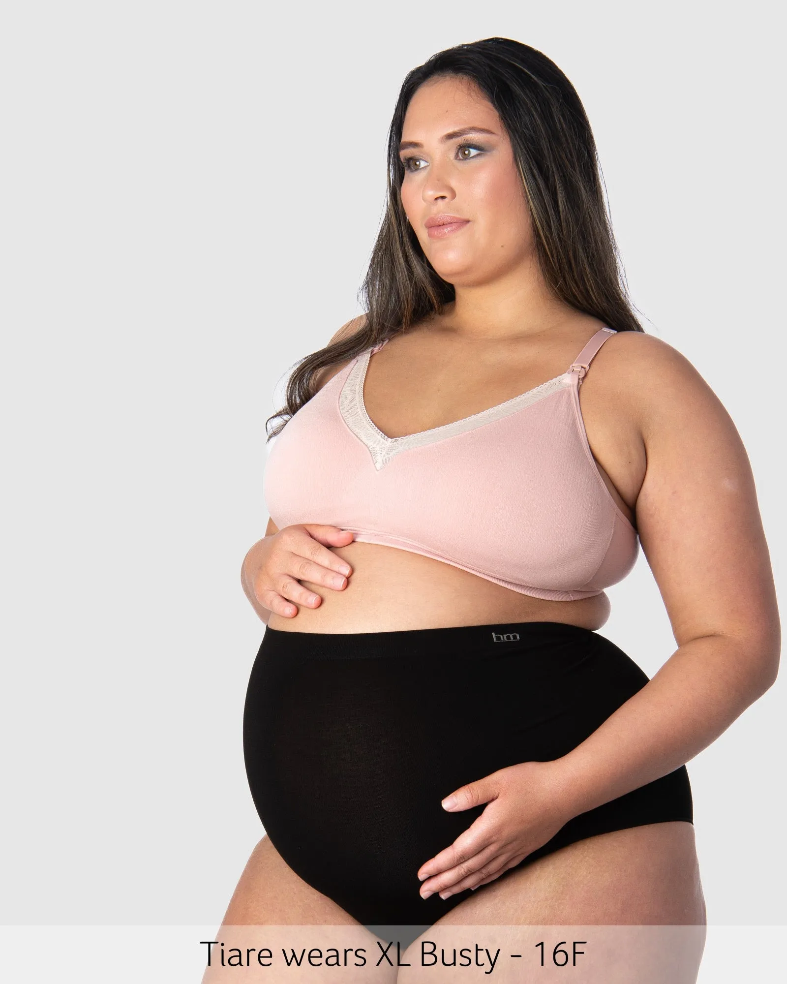 Caress Bamboo Nursing Bra - Lotus Busty