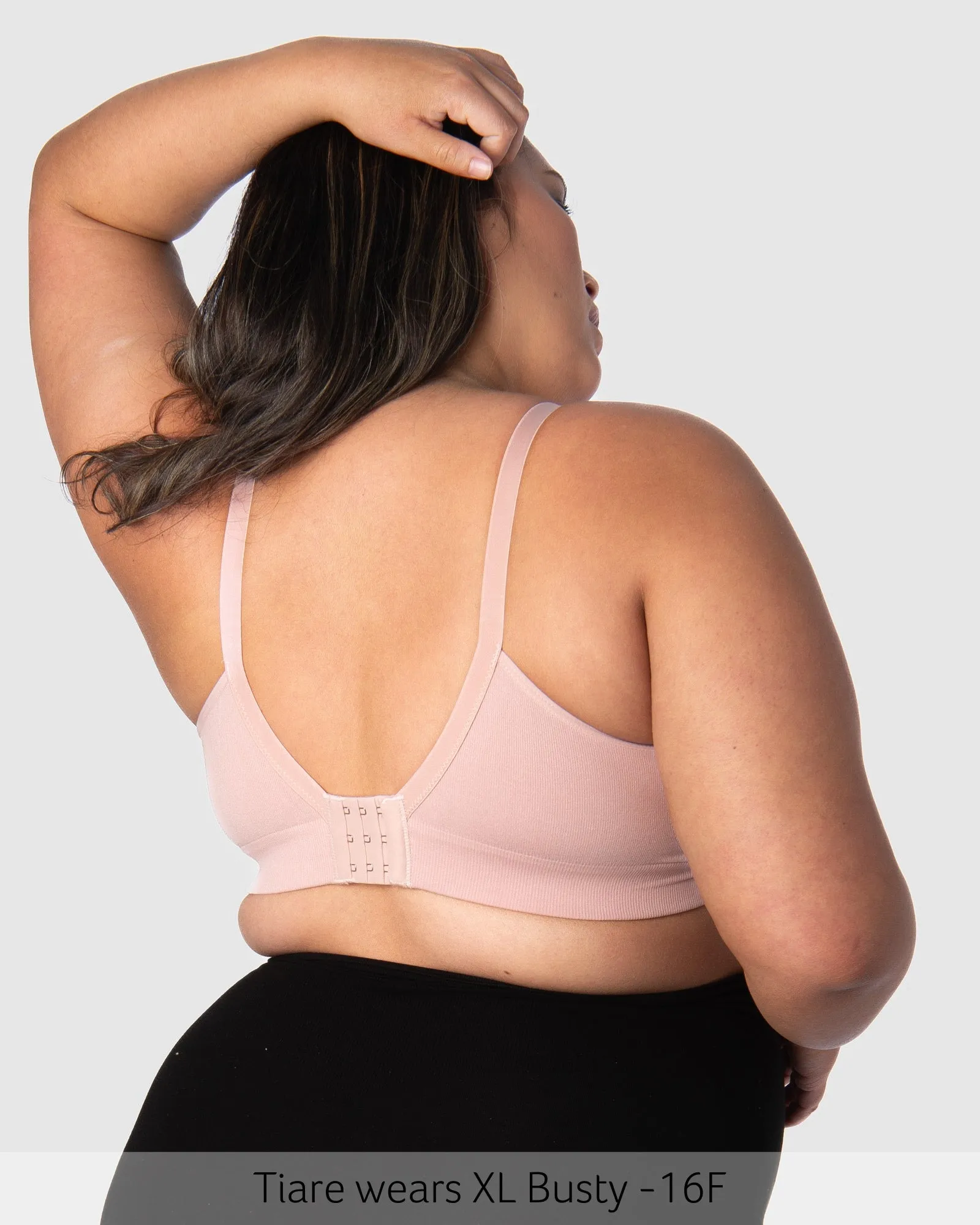 Caress Bamboo Nursing Bra - Lotus Busty
