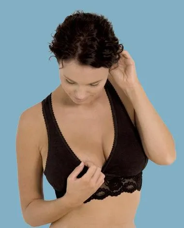 Carriwell Organic Crossover Nursing Bra (Sleep bra)