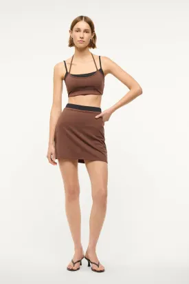 CATCH SKIRT | DARK OAK BLACK