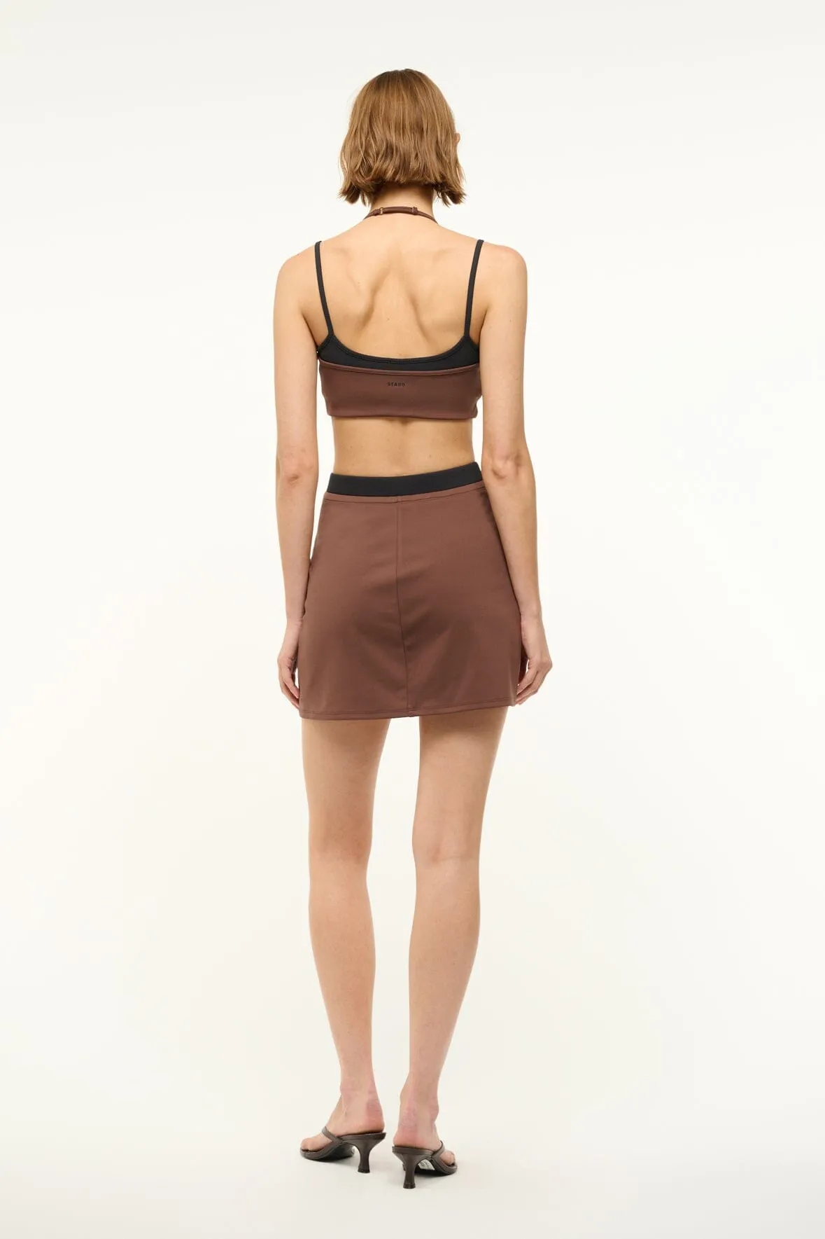 CATCH SKIRT | DARK OAK BLACK
