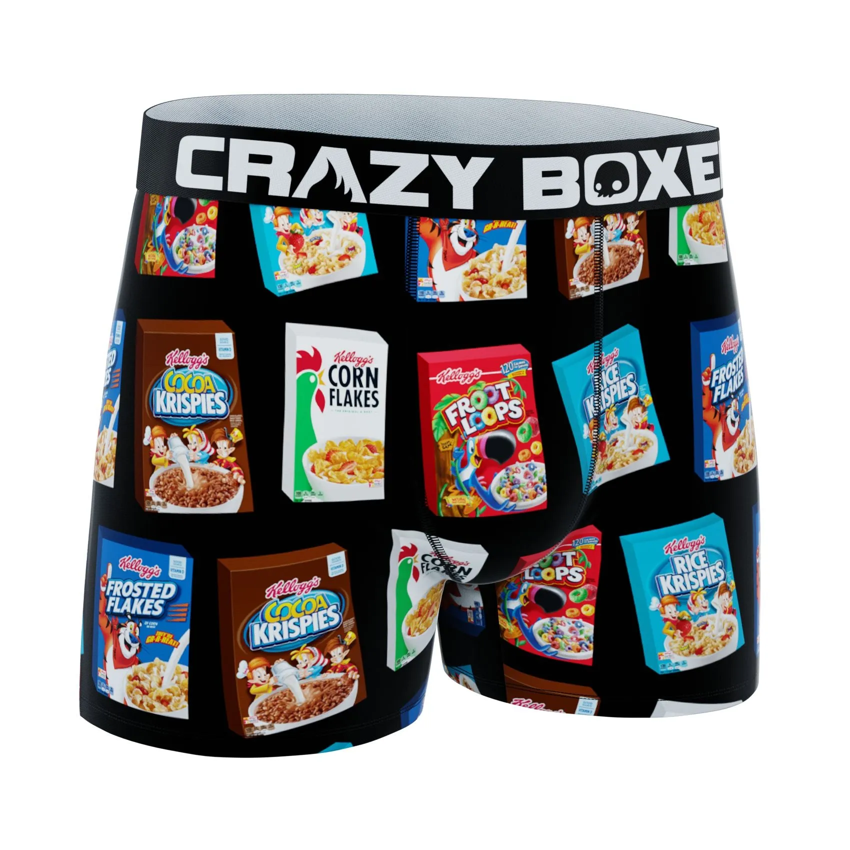 CRAZYBOXER Kellogg's Cereal Boxes Kid's Boxer Briefs