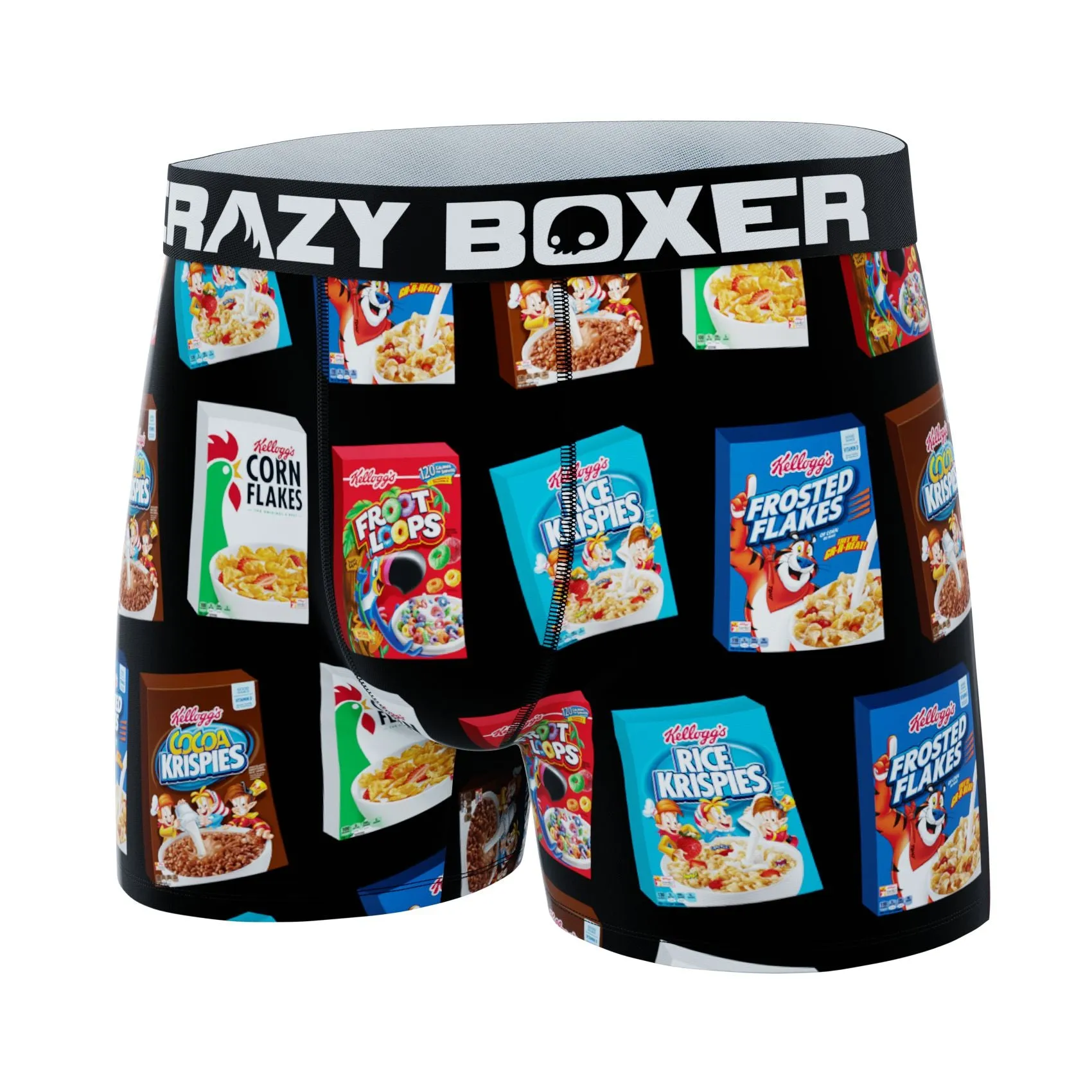 CRAZYBOXER Kellogg's Cereal Boxes Kid's Boxer Briefs