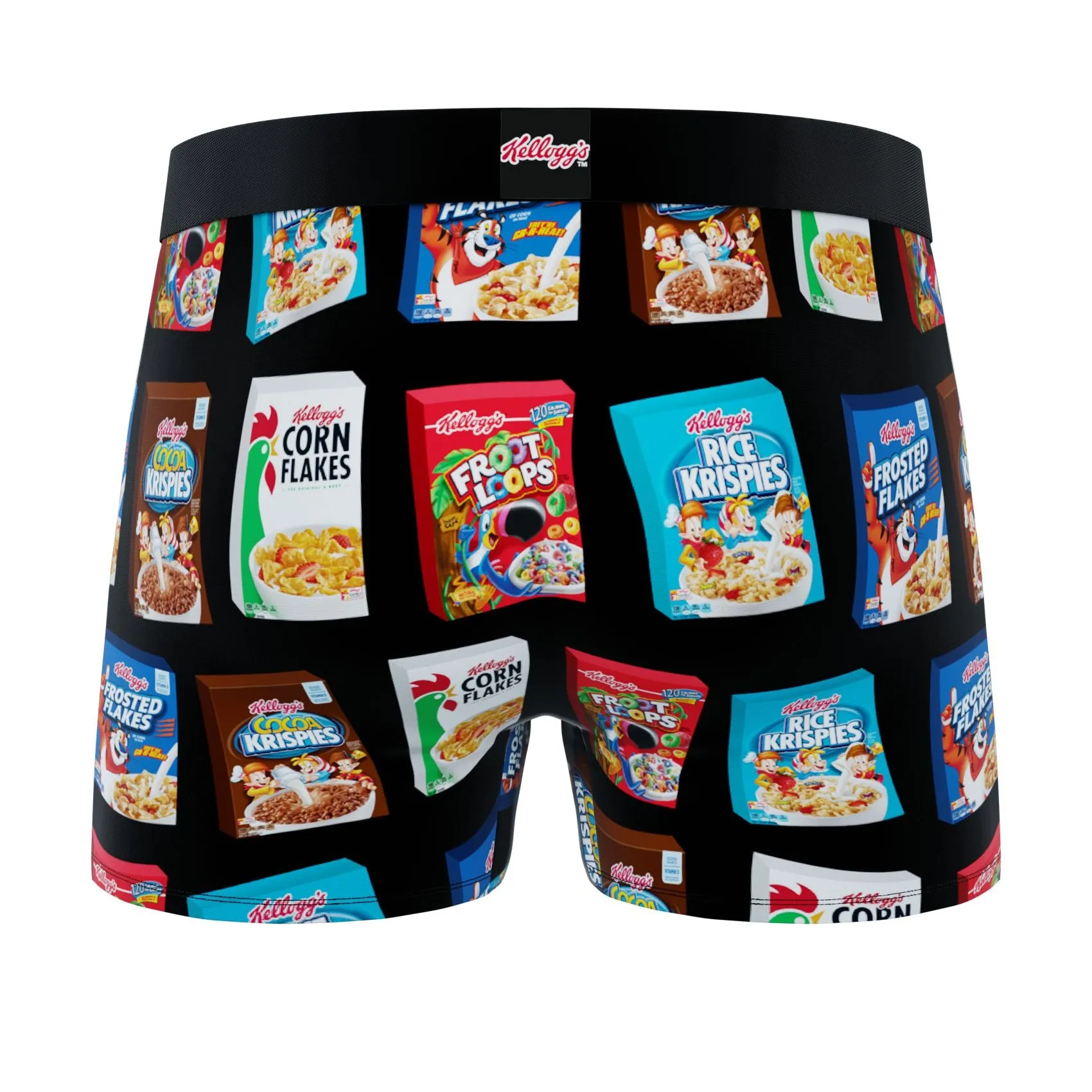 CRAZYBOXER Kellogg's Cereal Boxes Kid's Boxer Briefs