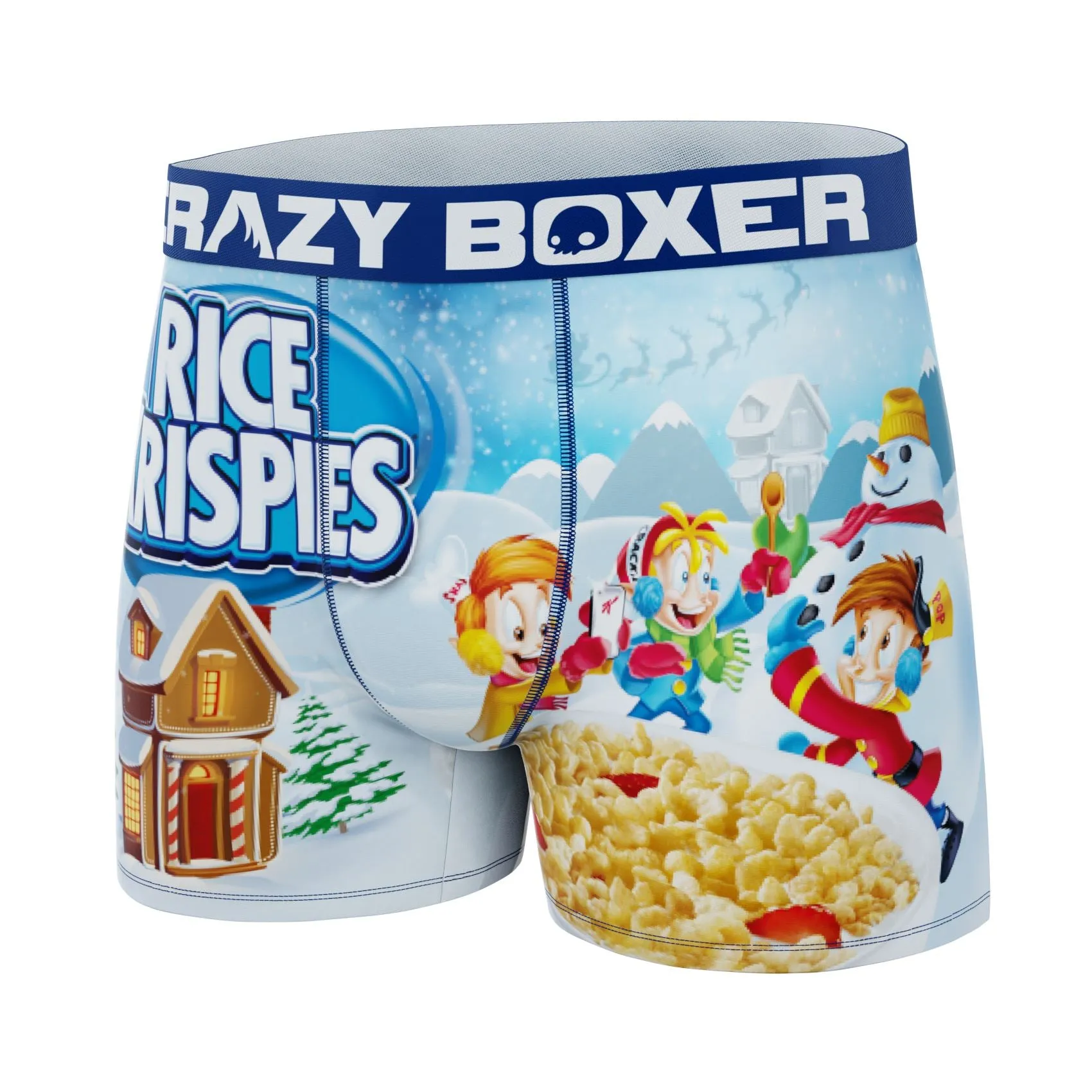 CRAZYBOXER Kellogg's Rice Krispies Men's Boxer Briefs