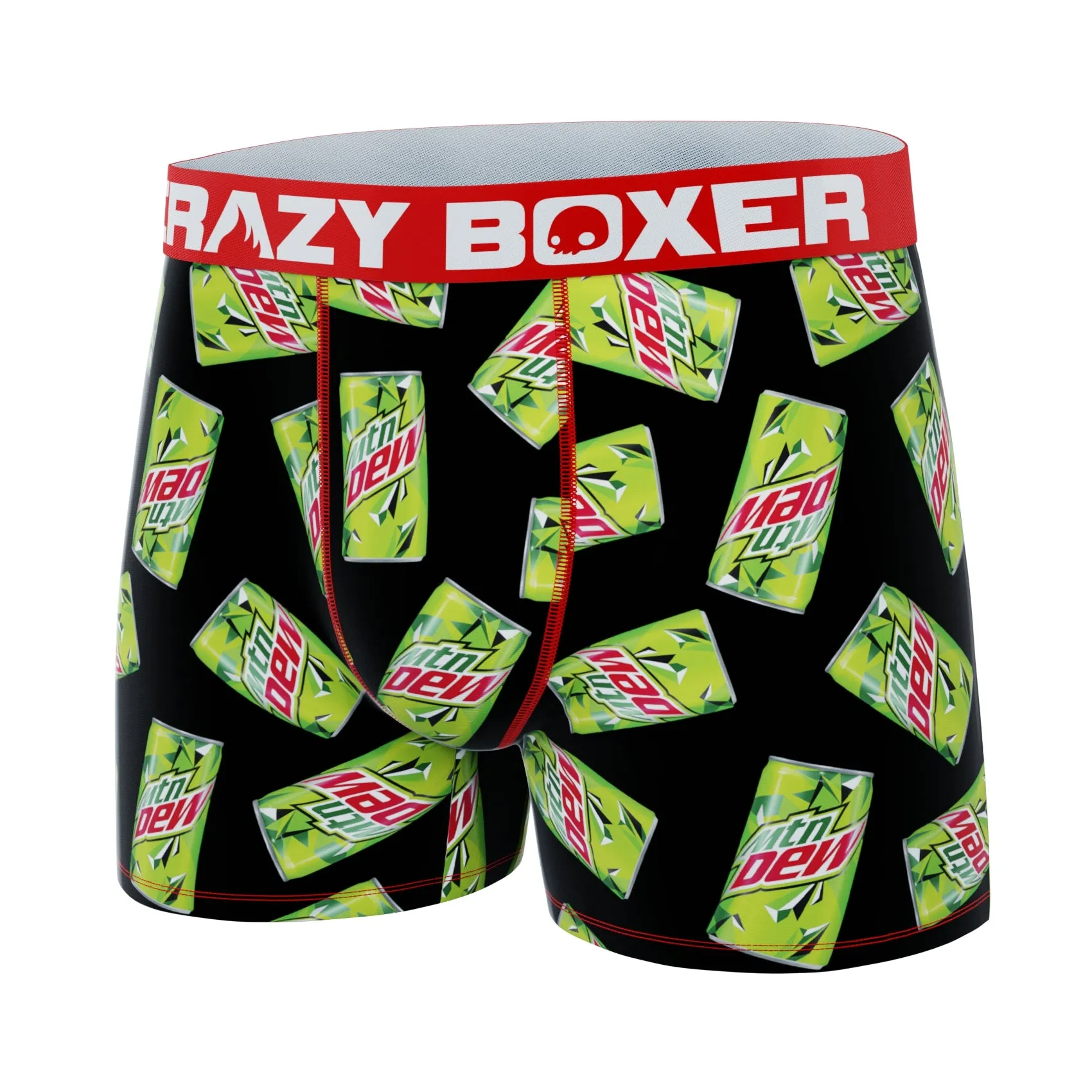 CRAZYBOXER Mountain Dew Can Men's Boxer Briefs