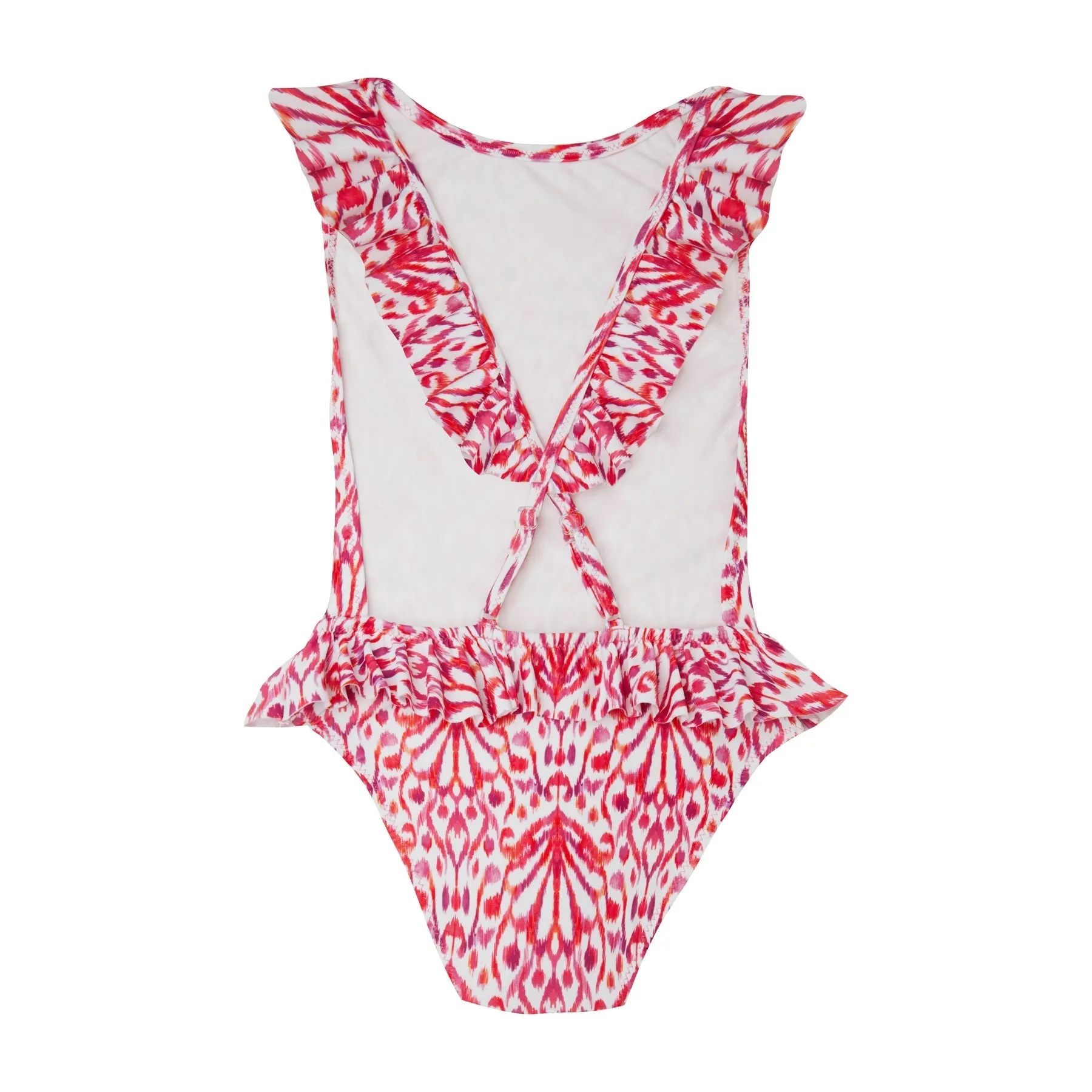 Cross Back One Piece Ikat