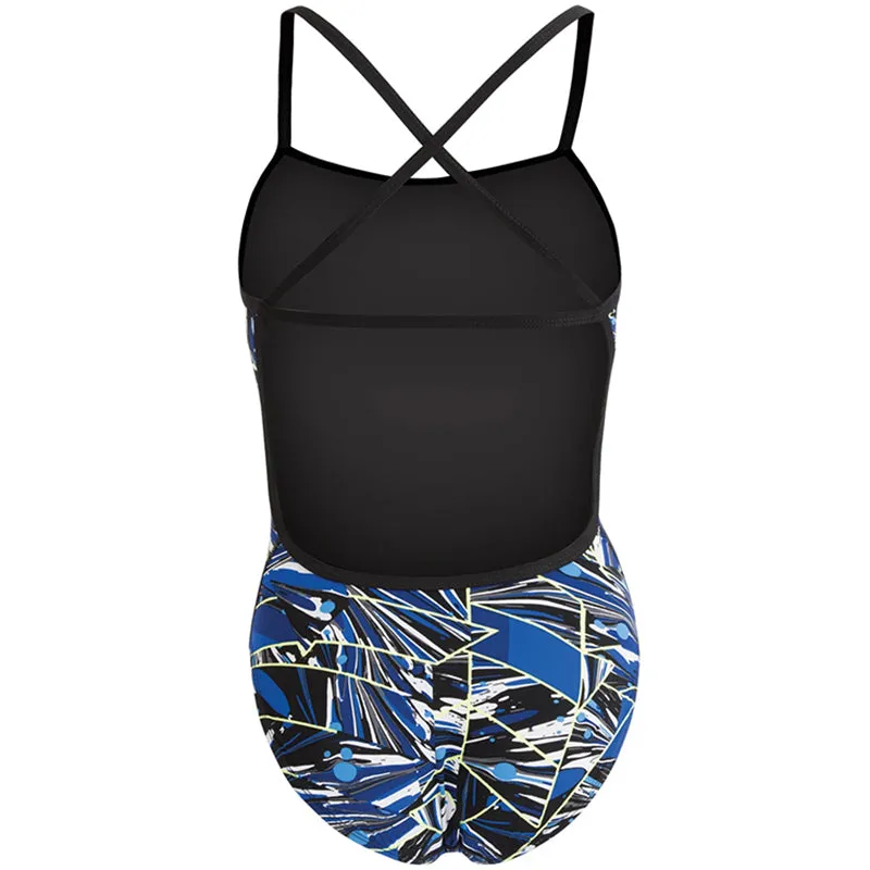 Dolfin - Graphlite Vantage Cross Back Swimsuit - Blue