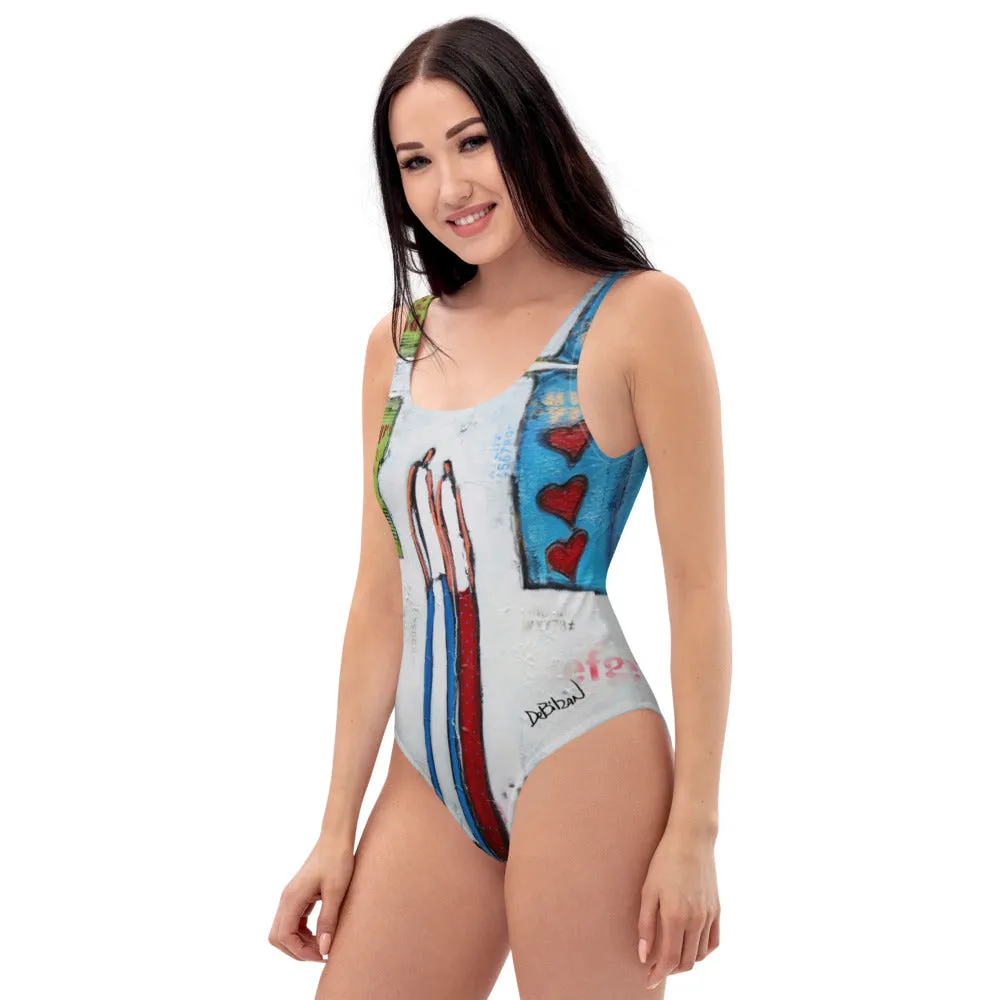 Good Times Bad Times We Remain One-Piece Swimsuit