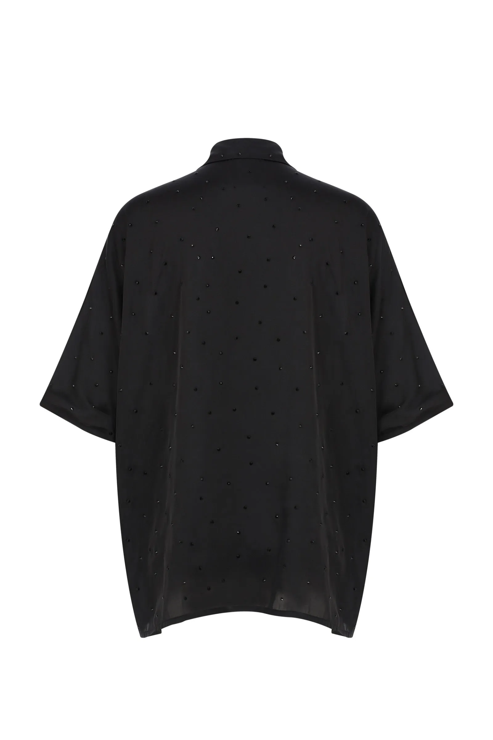 Josephine Rhinestone Pajama Shirt