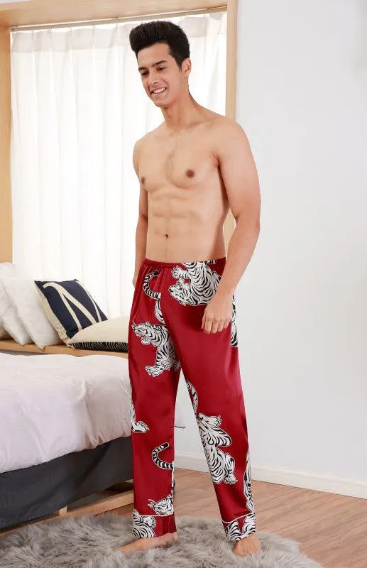 Men's Single Silk Trousers