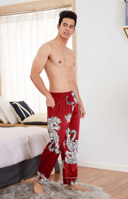 Men's Single Silk Trousers
