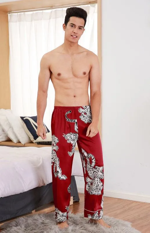 Men's Single Silk Trousers