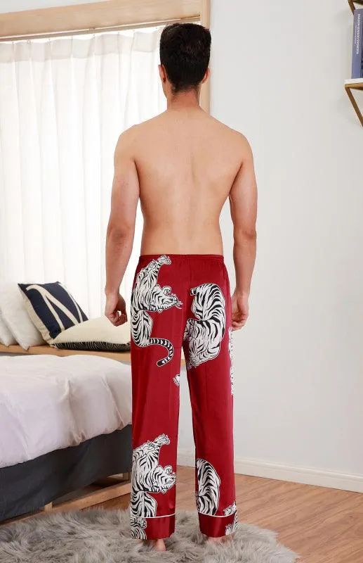 Men's Single Silk Trousers
