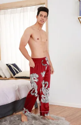 Men's Single Silk Trousers