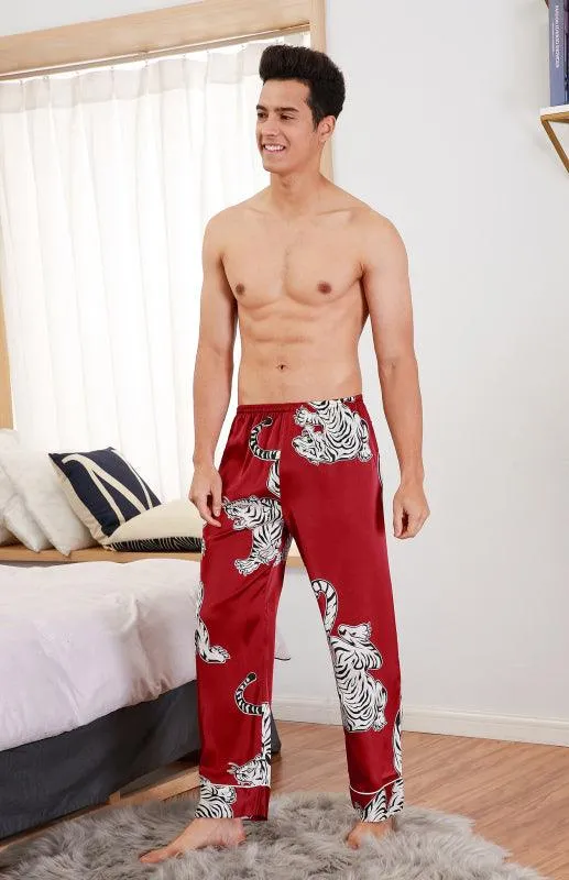 Men's Single Silk Trousers