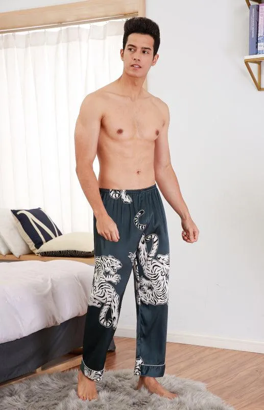 Men's Single Silk Trousers