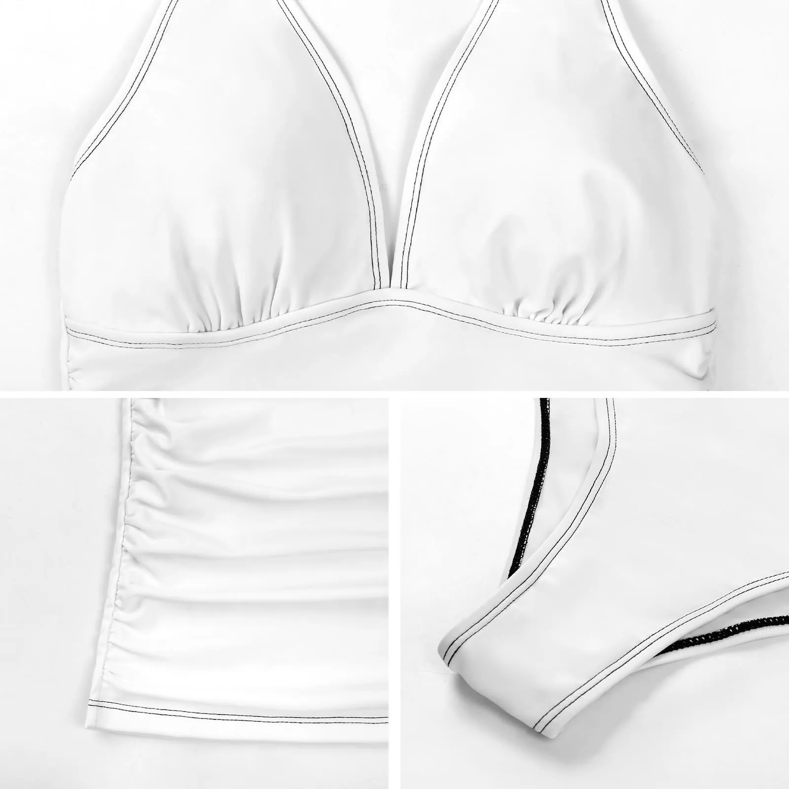 Mickey Flags Women's Split Swimsuit