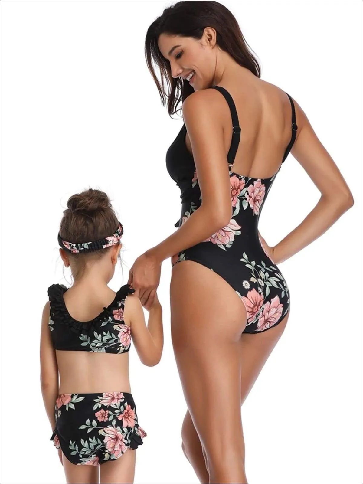 Mommy And Me Wanna Have Sun Matching Swimsuit