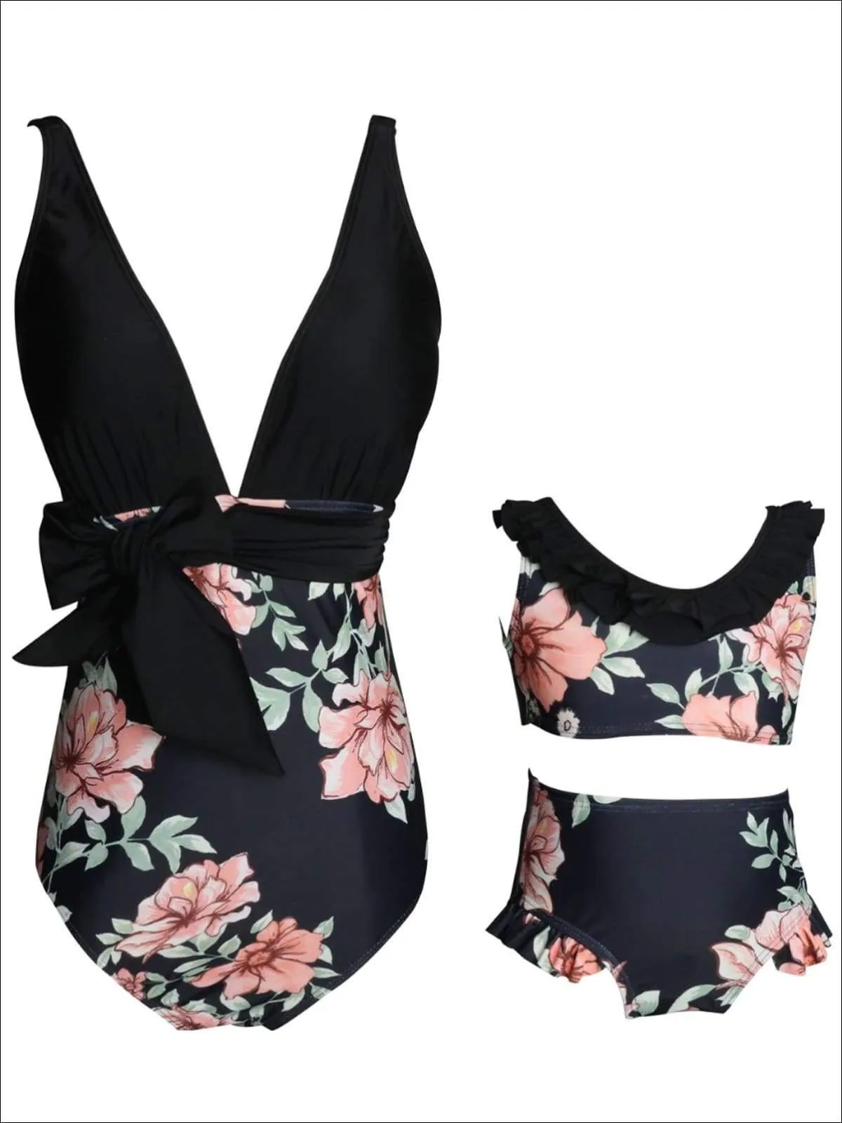 Mommy And Me Wanna Have Sun Matching Swimsuit