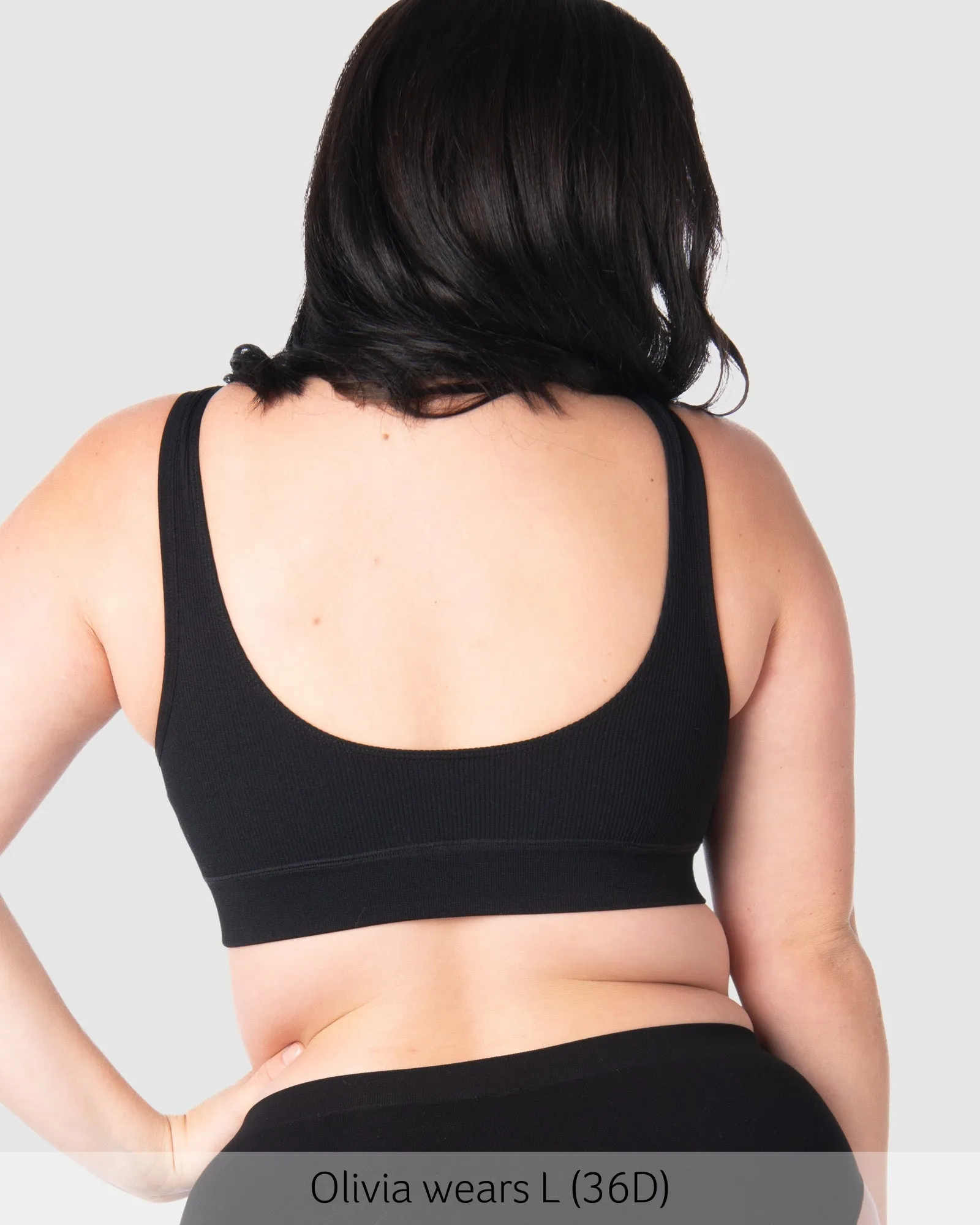 MY COMFORT BLACK MULTIFIT NURSING BRA - WIREFREE