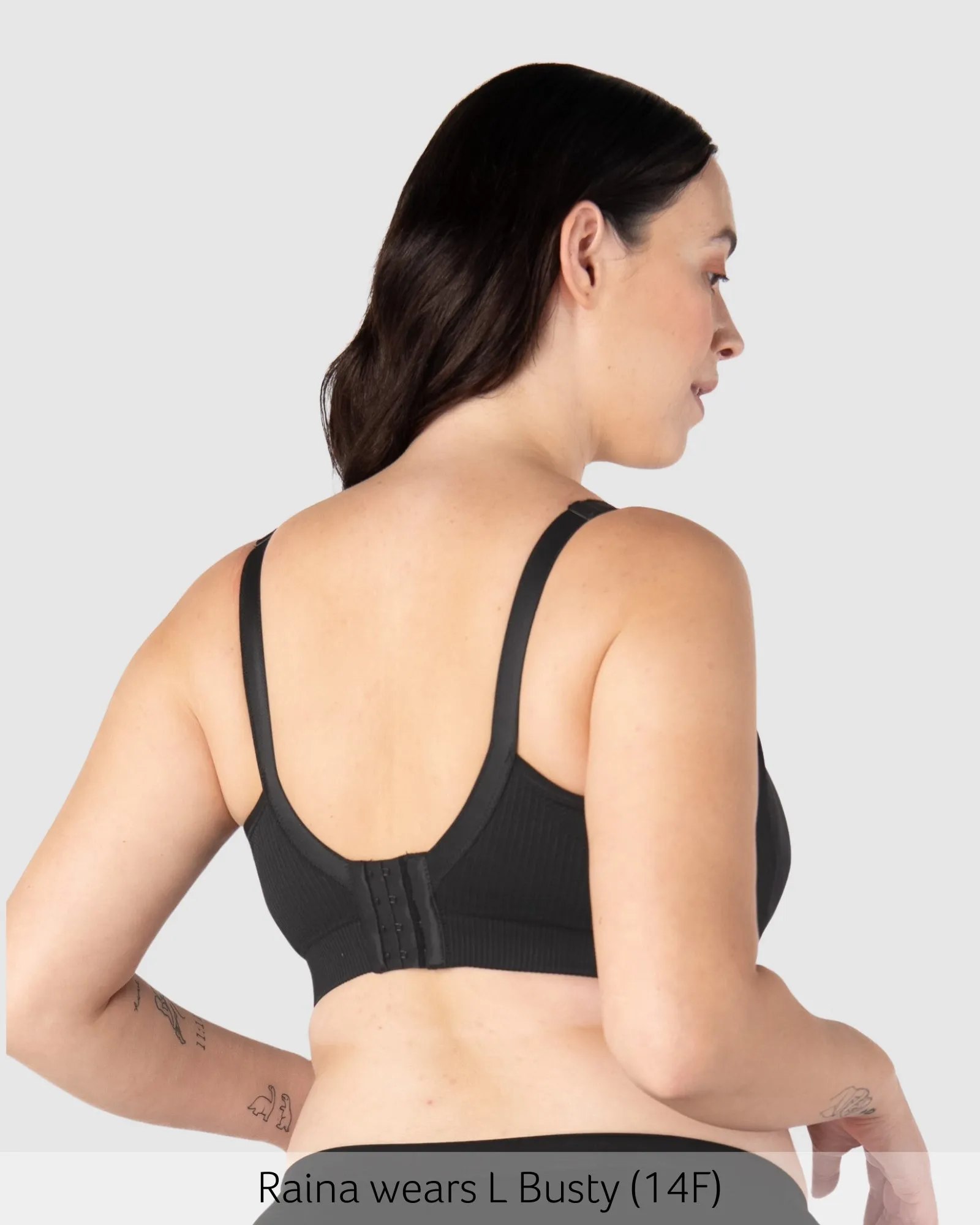 My Everyday Multifit Nursing Bra - Black Busty