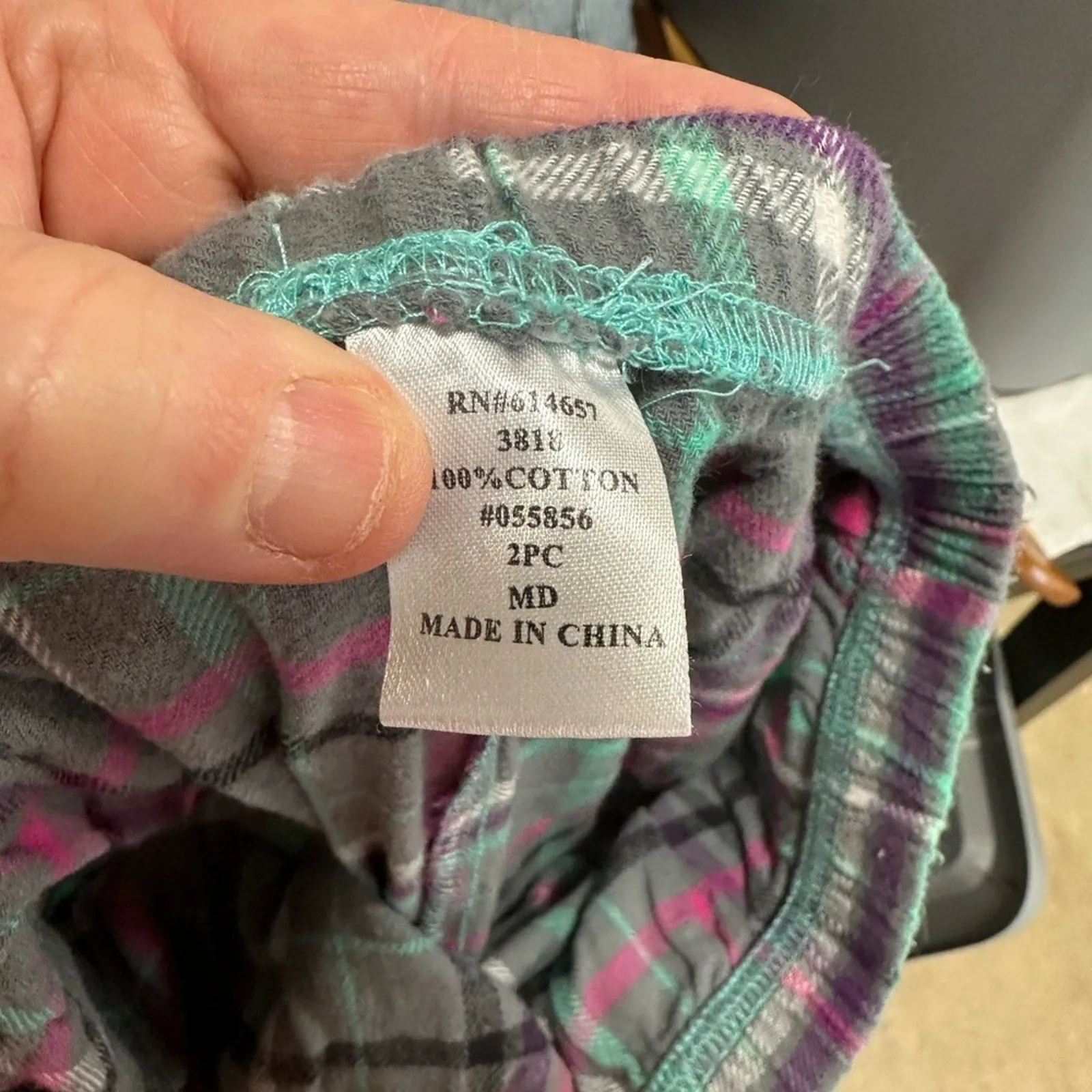 Plaid Pajama Pants