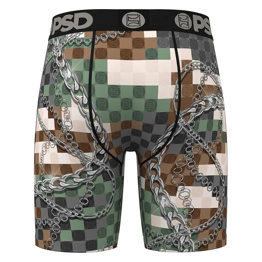 PSD Men's Multicolor Army Boxer Briefs Large Underwear - 324180048-MUL-L