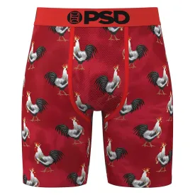 PSD Men's Multicolor Cocky Af Red Boxer Briefs Extra Large Underwear - 324180126-MUL-XL