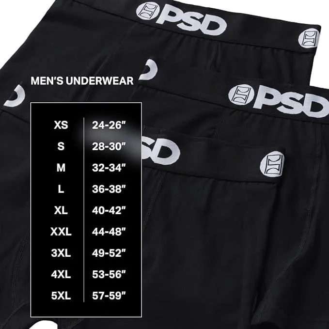 PSD Men's Multicolor Cocky Af Red Boxer Briefs Extra Large Underwear - 324180126-MUL-XL
