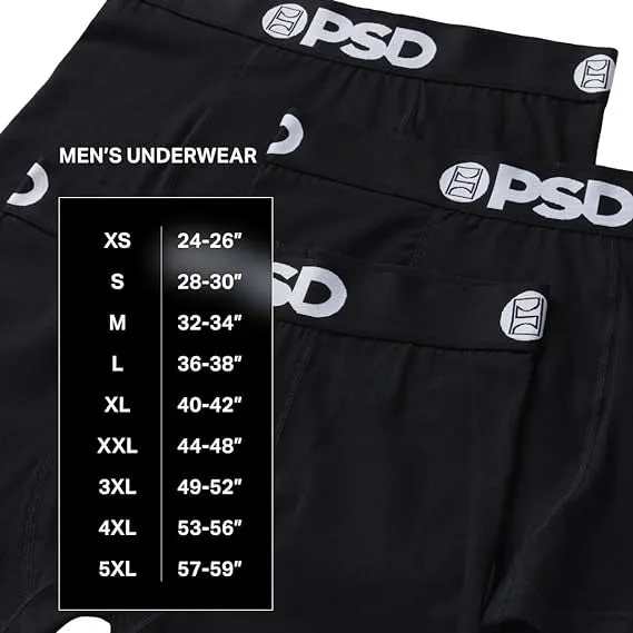 PSD Men's Multicolor MMF Boxer Briefs Medium Underwear (Knit) - 424180128-MUL-M