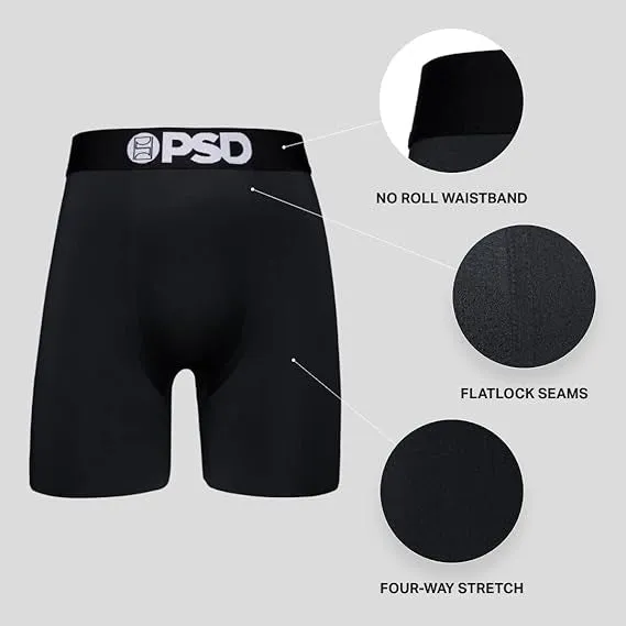 PSD Men's Multicolor MMF Boxer Briefs Medium Underwear (Knit) - 424180128-MUL-M