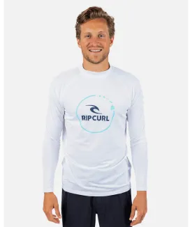 Rip Curl Island Vibe UPF L/S Rashguard-White