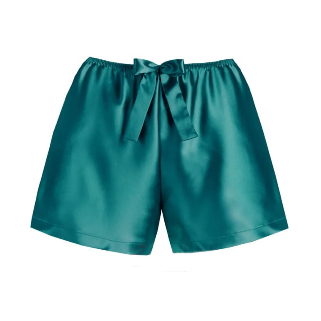 Satin Pajama Shorts Set Harper