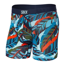 SAXX Vibe Super Soft Blue Pop Boxer Briefs - Jungle