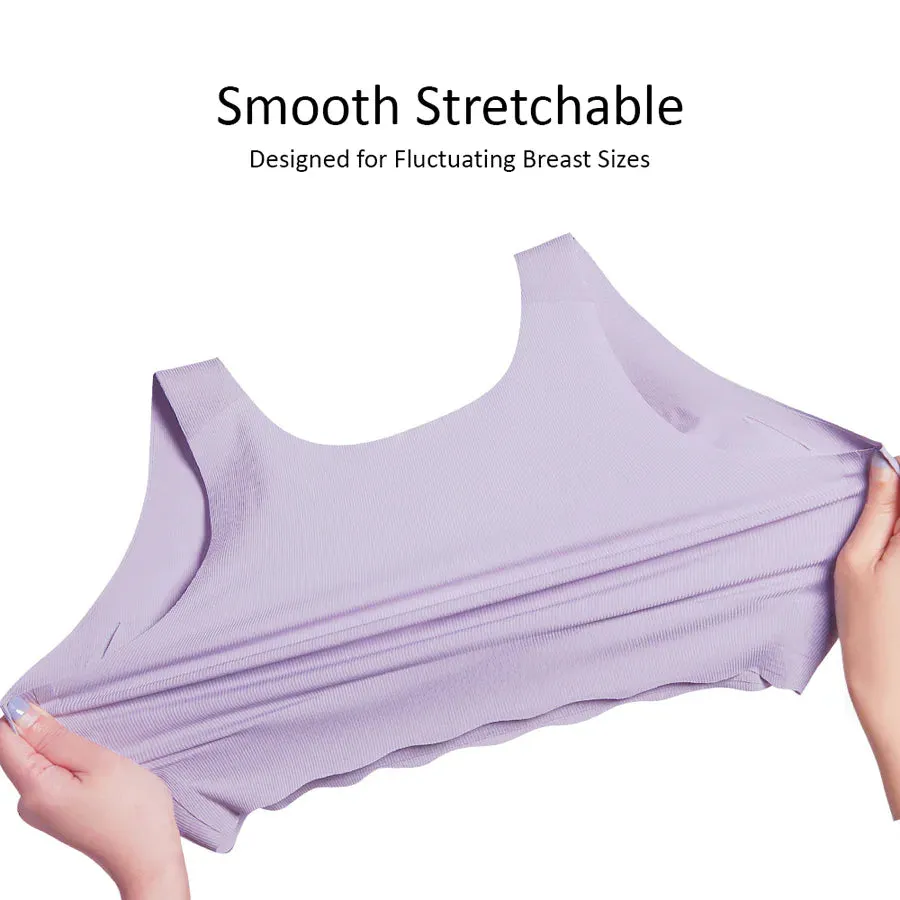 Sunveno Maternity Cross Fit Nursing & Sleep Bra (Purple)