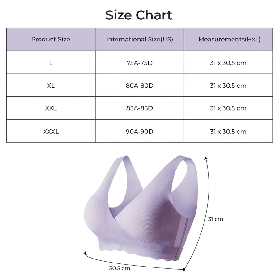 Sunveno Maternity Cross Fit Nursing & Sleep Bra (Purple)