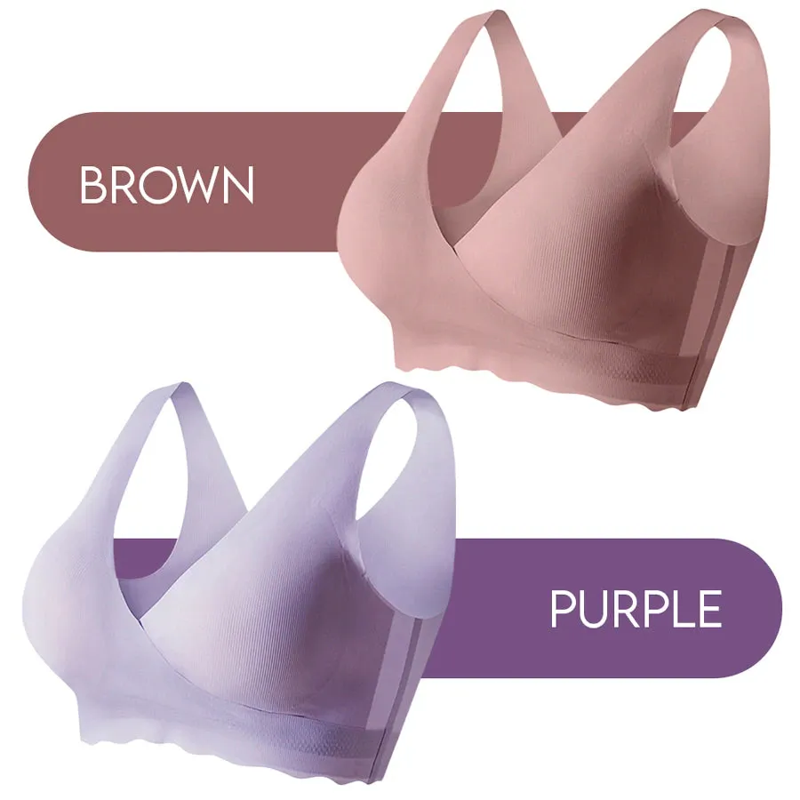 Sunveno Maternity Cross Fit Nursing & Sleep Bra (Purple)