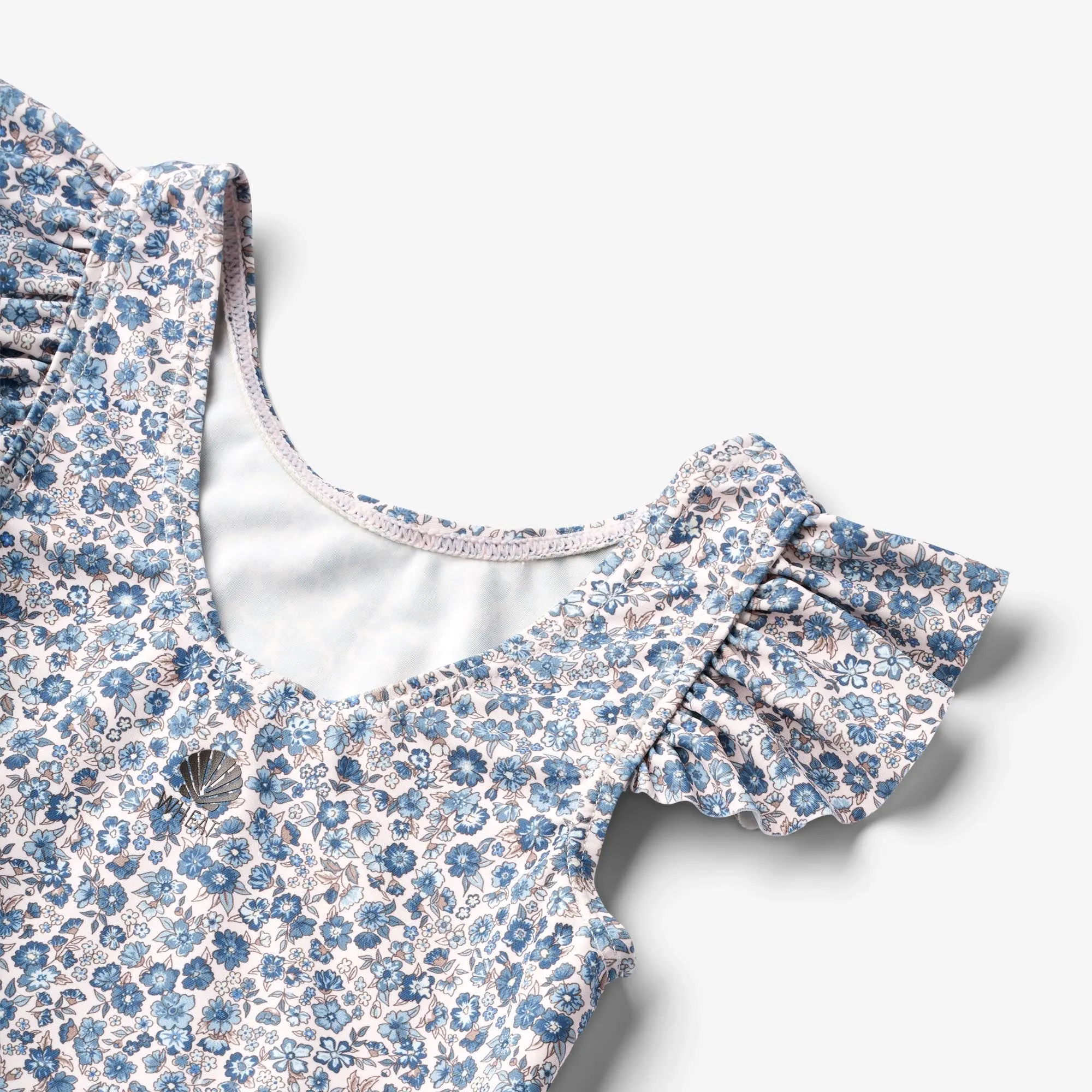 Swimsuit Diddi - blue flower meadow