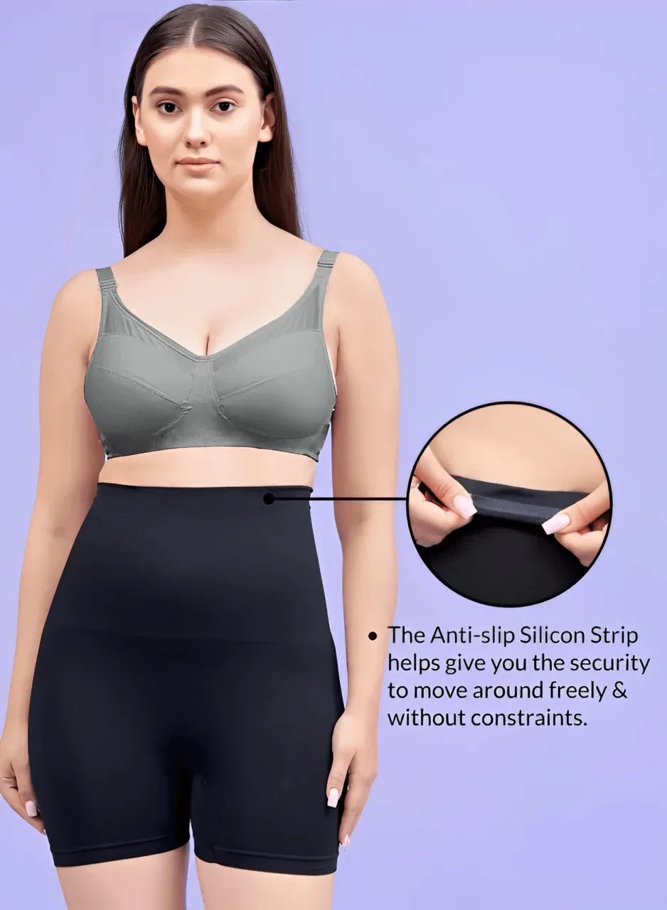 Tummy Tucker Women's High Waist Shapewear for Women, Tummy Shaper Comfortable Seamless Shapewear (Free Size)