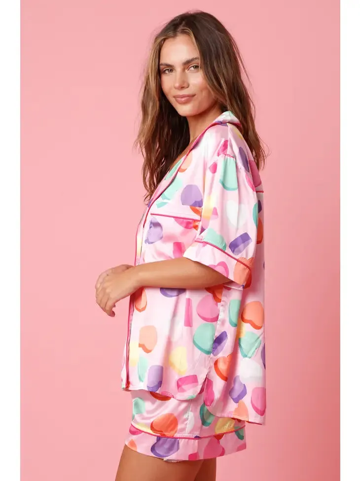 Valentines Candy Pajama Set