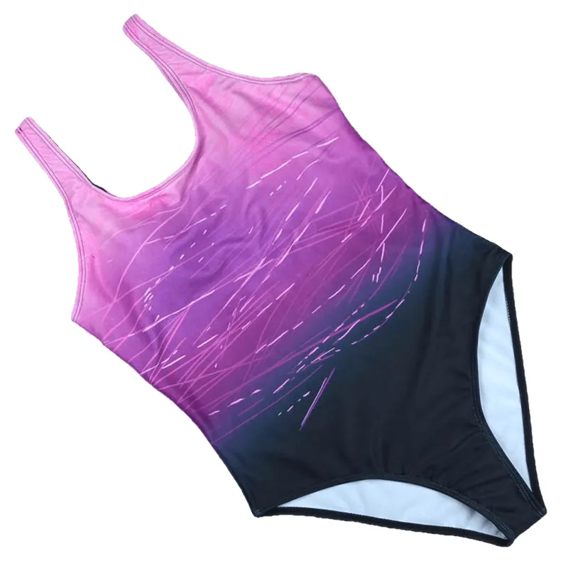 Vintage Sexy Female O-neck Cross-bandage Backless Monokini Swimsuit